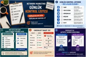 Network Marketing Günlük Kontrol Listesi Nasıl Hazırlanır