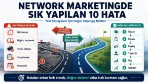 Network Marketingde Sık Yapılan Hatalar: Kaçınmanız Gereken 10 Hata
